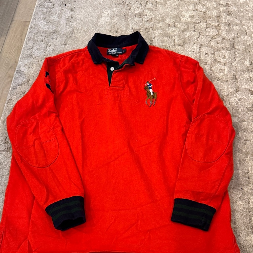 Polo by Ralph Lauren Men's Vibrant Red Polo Shirt